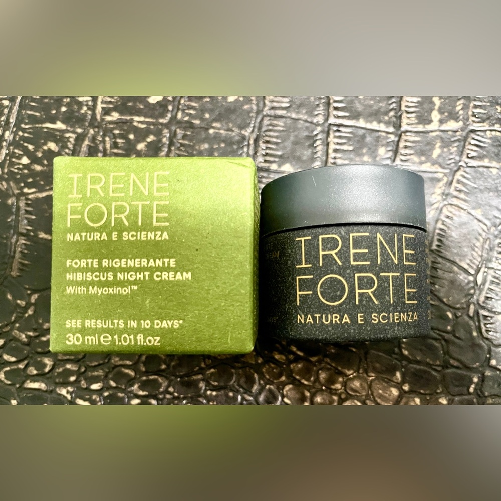 $145 Irene Forte Natura & Scienza Hibiscus Night Cream w/ Myoxinol - 30 ML NEW